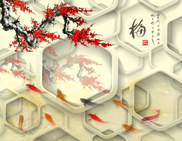 3D電視墻紙