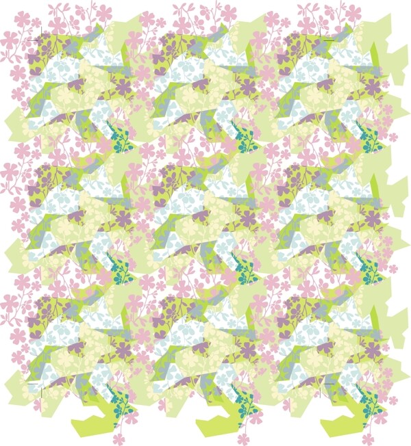 矢量圖田園風(fēng)花卉免費(fèi)素材