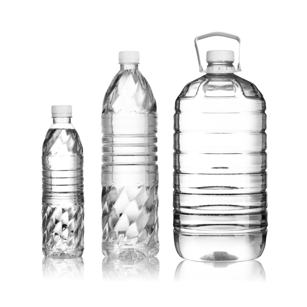 白色塑料矿泉水瓶