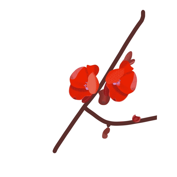 3月通用主題花朵