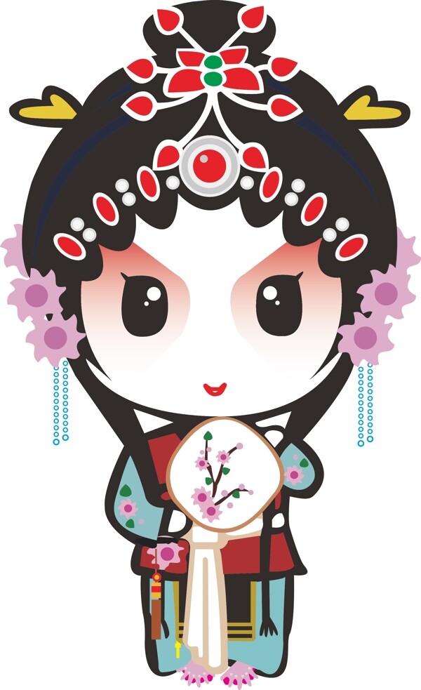 京劇花旦圖片