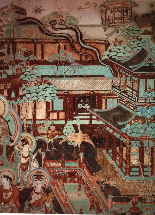 敦煌壁畫圖片
