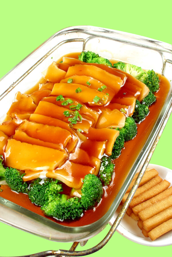 鮑汁百靈菇