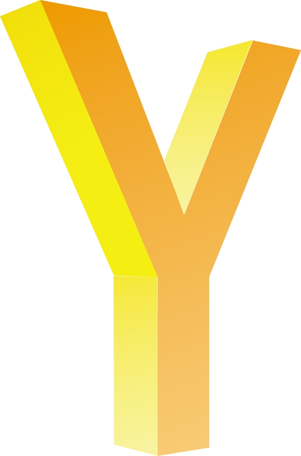 字母y圖標素材