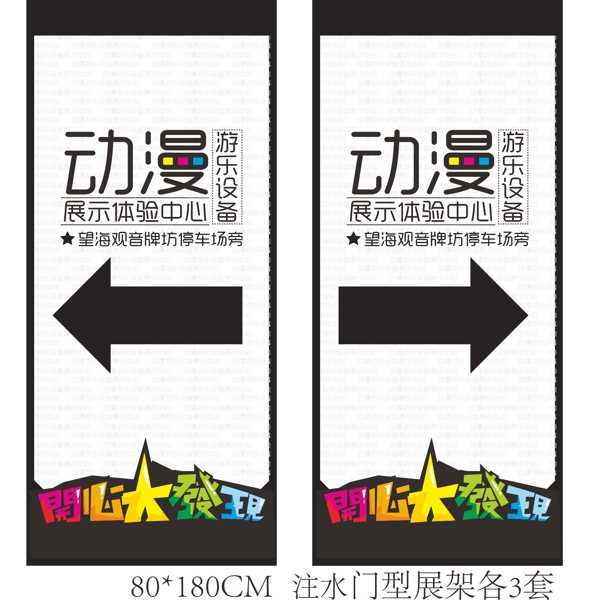 動漫城指引牌