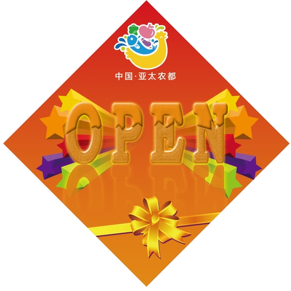 亞太農(nóng)都開業(yè)展板圖片