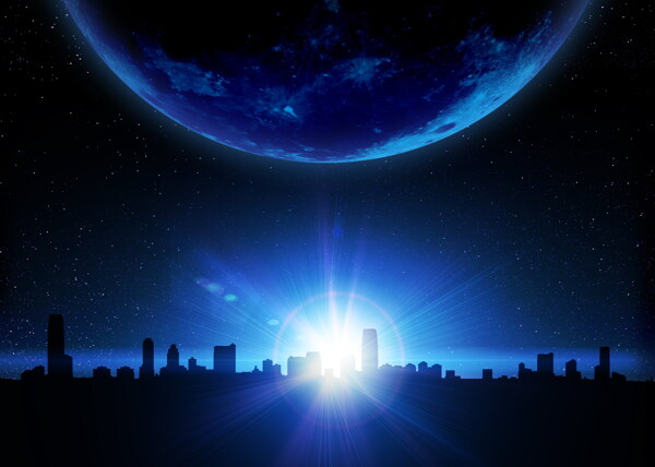 星球城市圖片