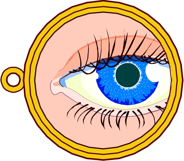 眼睛眼球眼珠矢量素材EPS格式0056