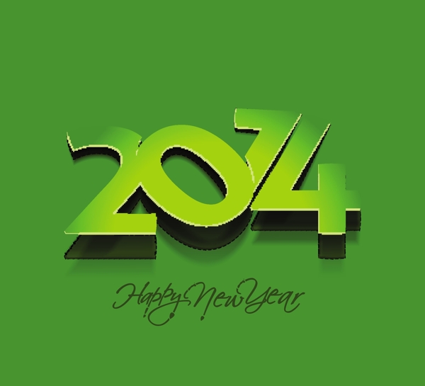 2014創(chuàng)意剪紙設(shè)計矢量素材