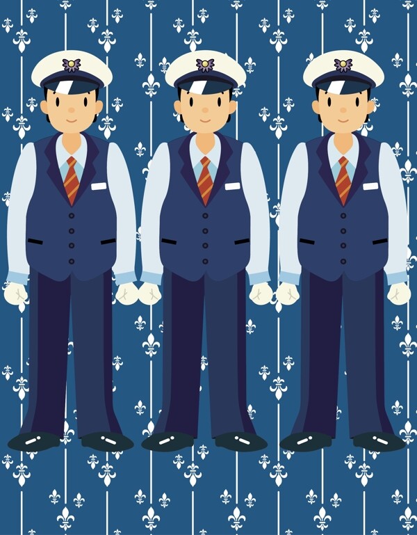 行業(yè)人物矢量素材AI格式0031