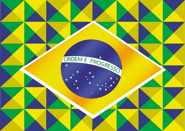 巴西国旗素材