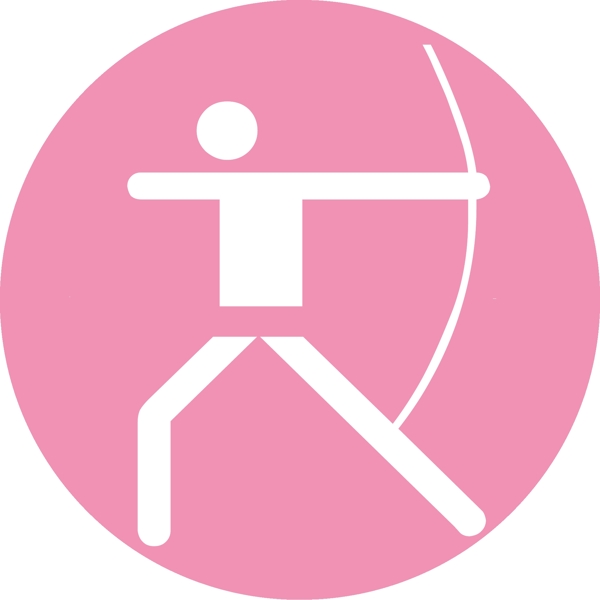 射箭運(yùn)動(dòng)圖標(biāo)