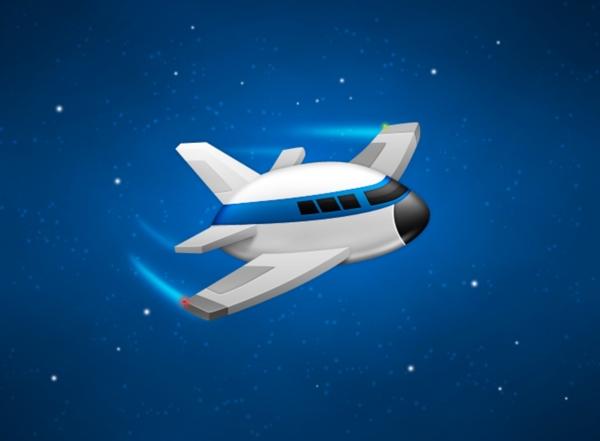 Testflight應用飛機psd