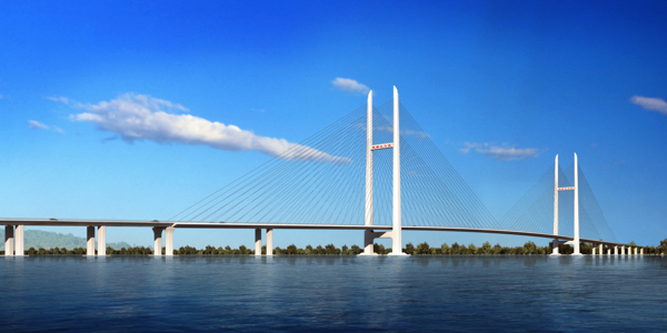 新鸭绿江大桥效果图图片