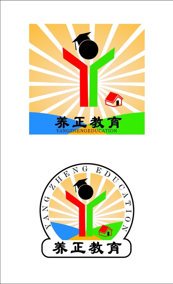 原创养正教育logo