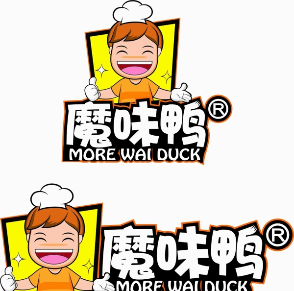 魔味鴨LOGO設(shè)計矢量文件