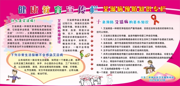 健康教育宣傳欄
