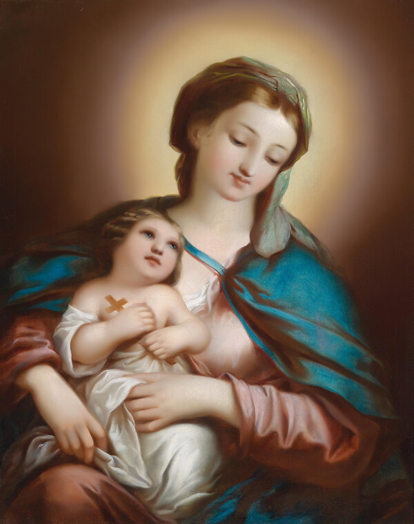 圣母抱耶稣