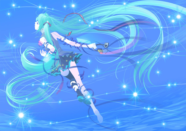 初音蔥娘夢(mèng)幻星空