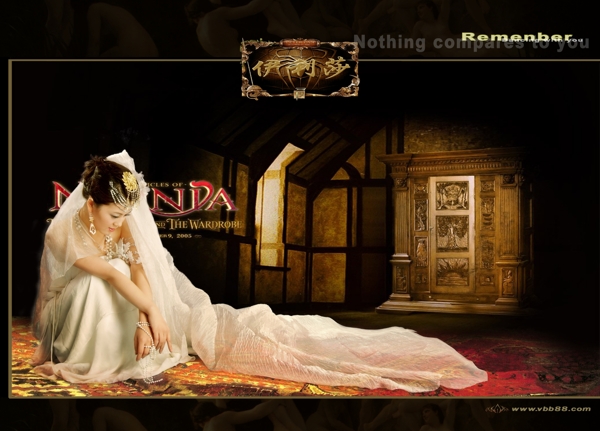 歐式雅致風(fēng)格婚紗模板
