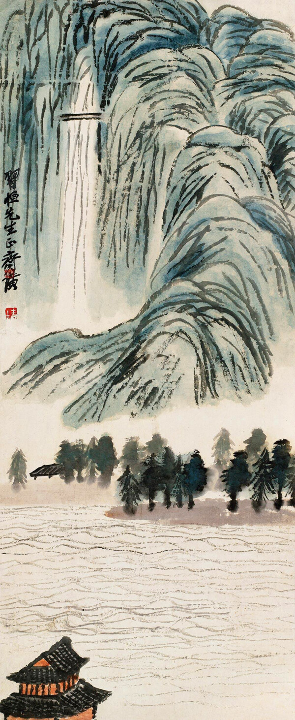 滕王閣山水圖片