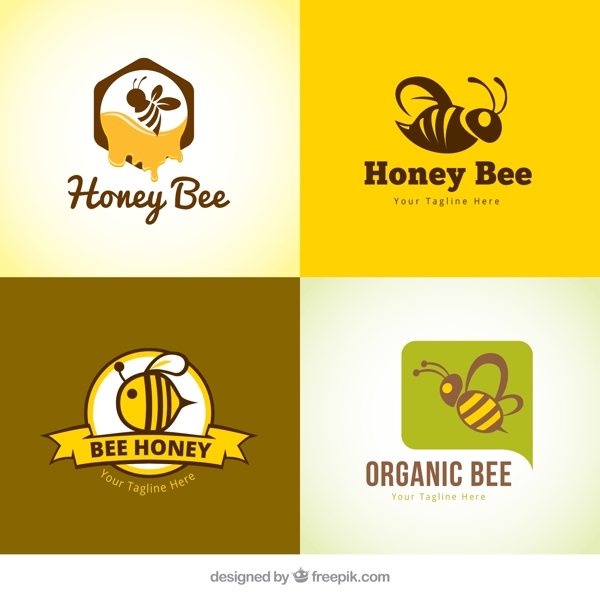 几种蜂蜜的标志