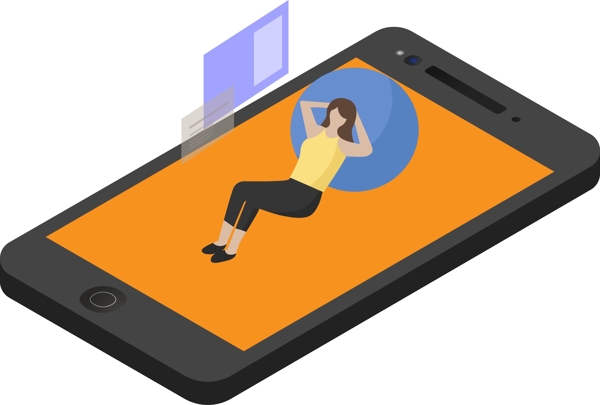 2.5D掌上健身APP