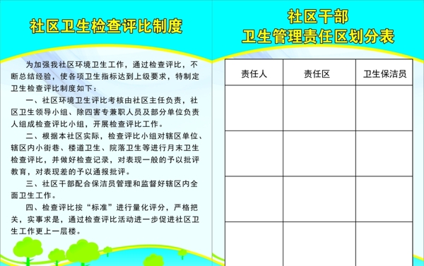 衛(wèi)生檢查評比管理制度
