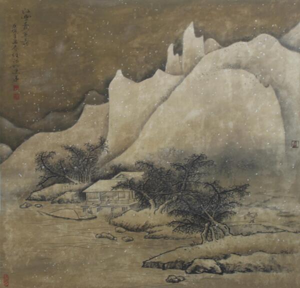 中國古典山水名畫圖片