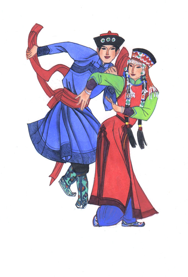 少数民族蒙古族图片