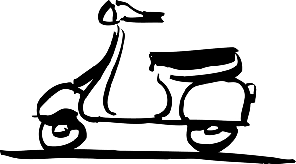 摩托車矢量圖下載