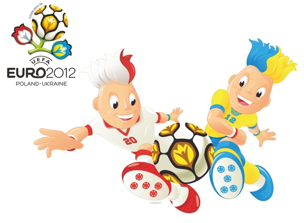 2012年欧洲杯吉祥物图片