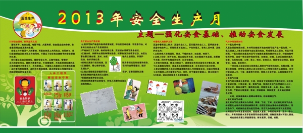 安全生產展板圖片