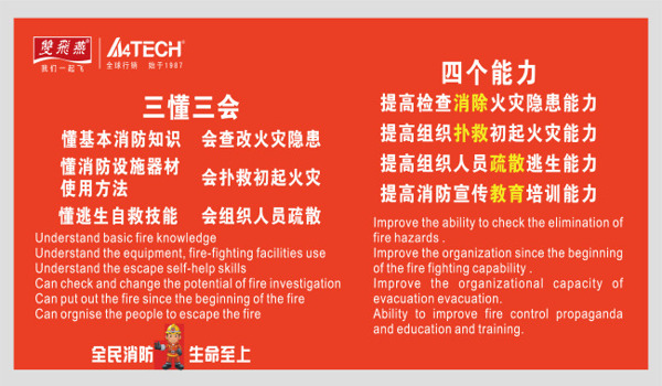 消防安全宣傳