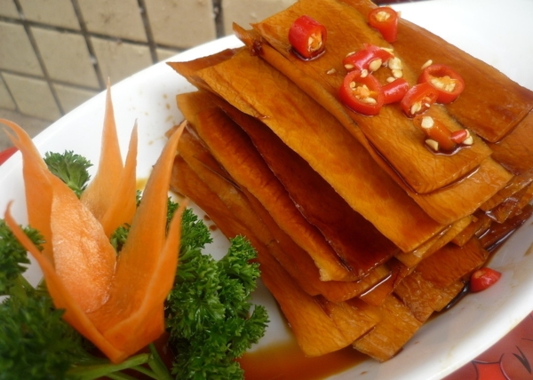 醬油蘿卜皮圖片