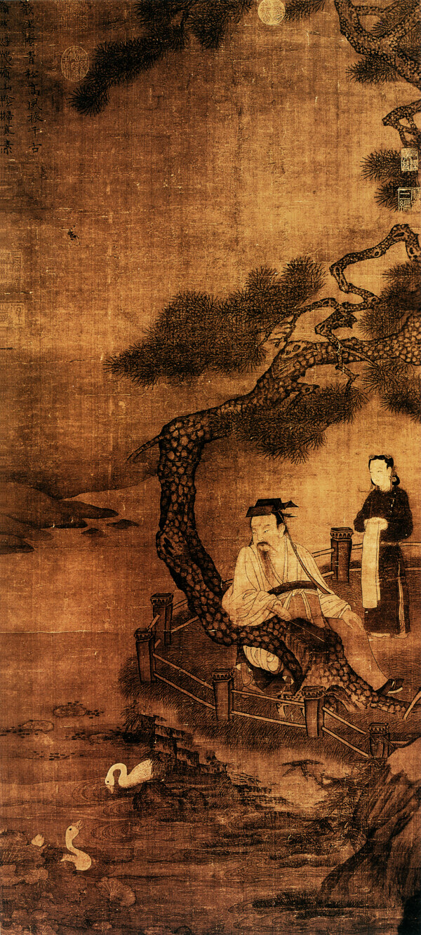 古代人物宮廷人物人物壁畫(huà)中國(guó)文化人物畫(huà)像中國(guó)風(fēng)中華藝術(shù)繪畫(huà)