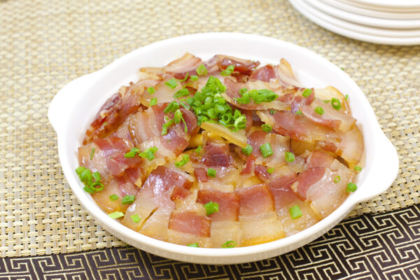 野筍蒸臘肉圖片