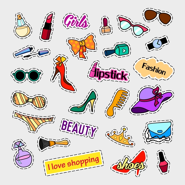 女性用品插畫