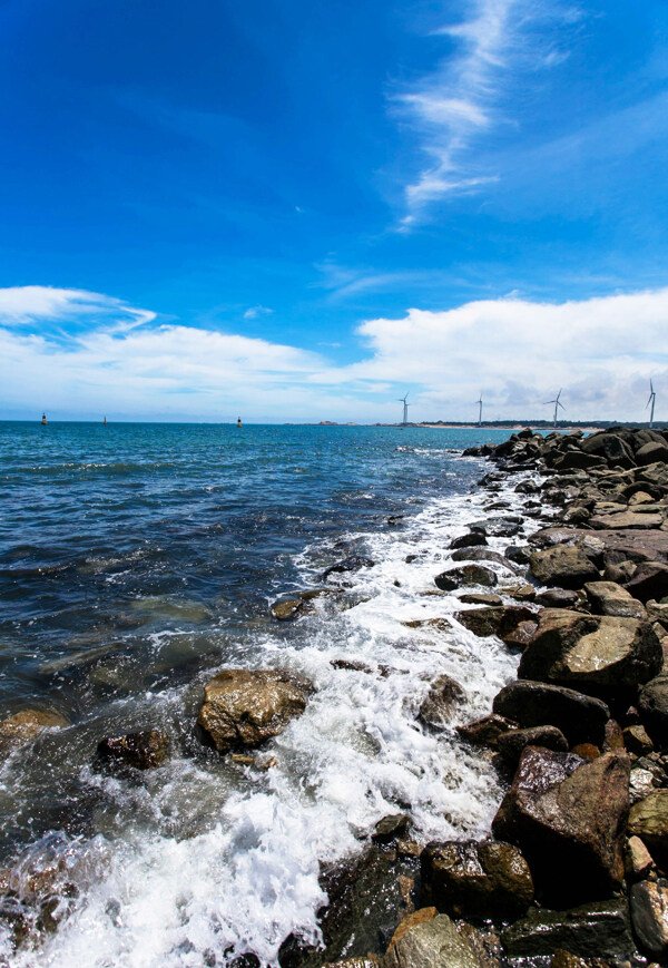 美麗的海邊風(fēng)景圖片