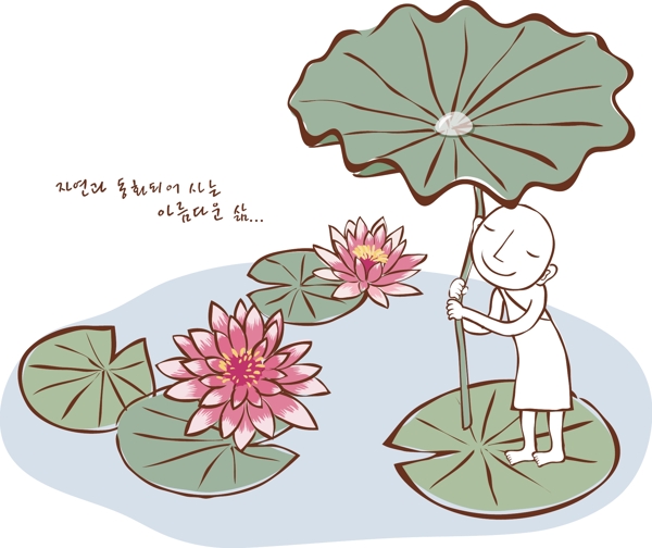 最新韓國矢量卡通素材932
