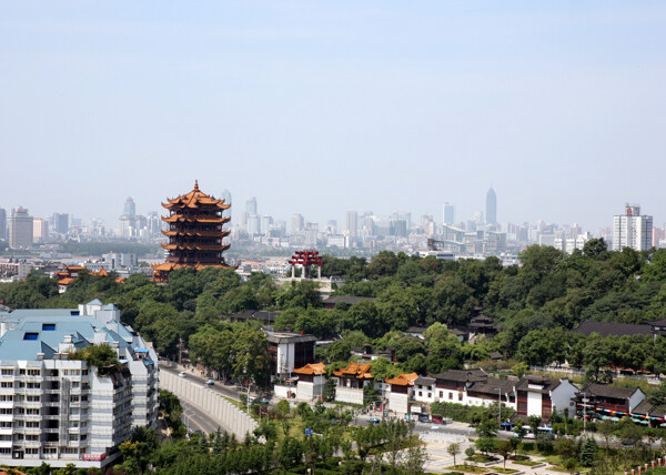 武漢黃鶴樓圖片
