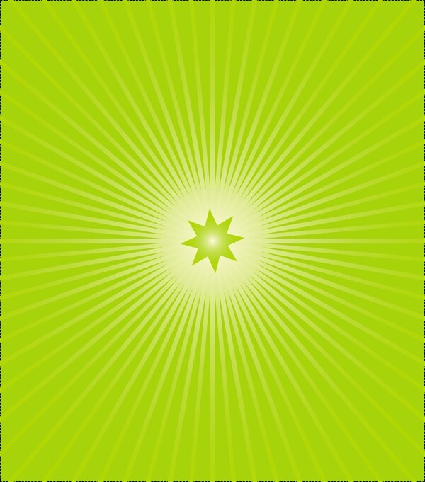 绿色背景辐射向量