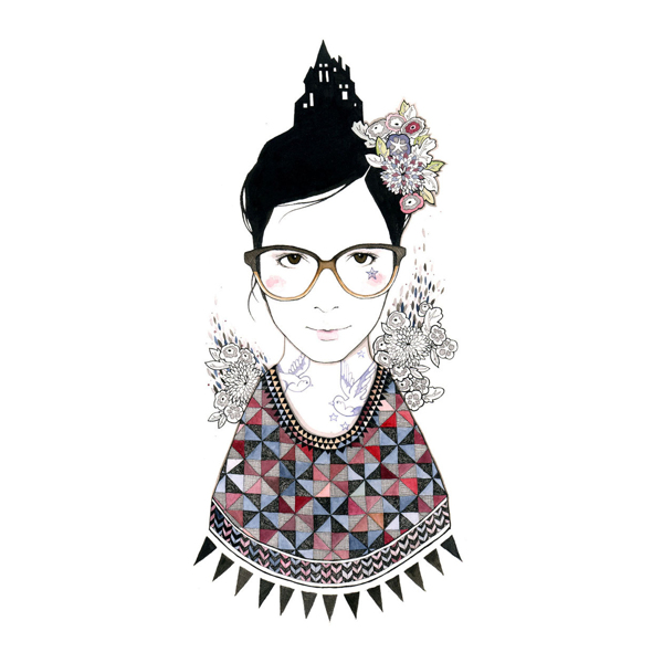 位圖插畫時尚插畫人物插畫插畫師免費素材