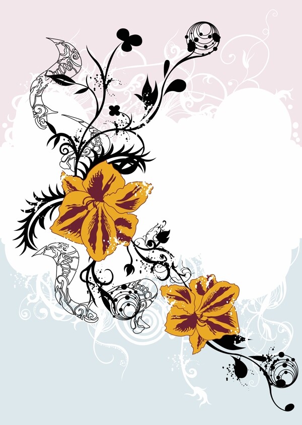 歐美花紋224