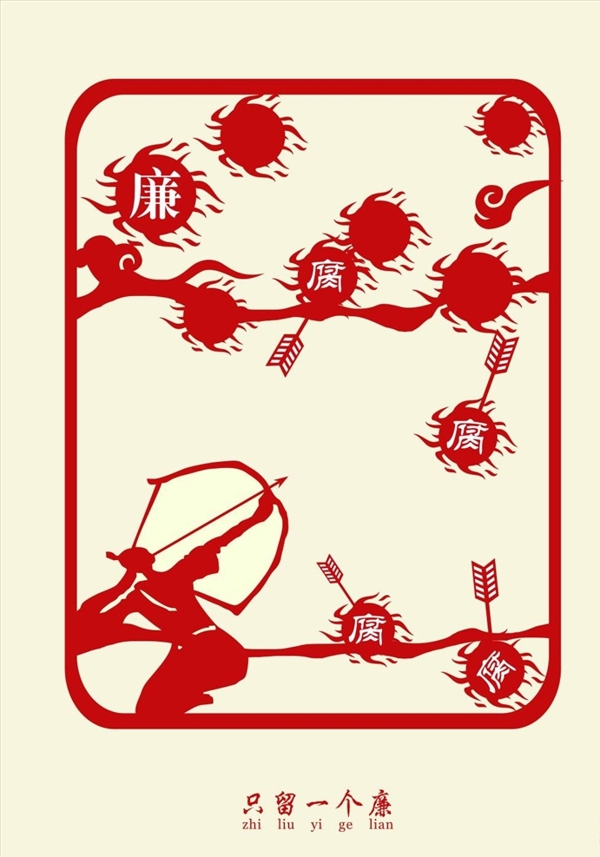 廉政好報(bào)宣傳活動(dòng)模板源文件設(shè)計(jì)