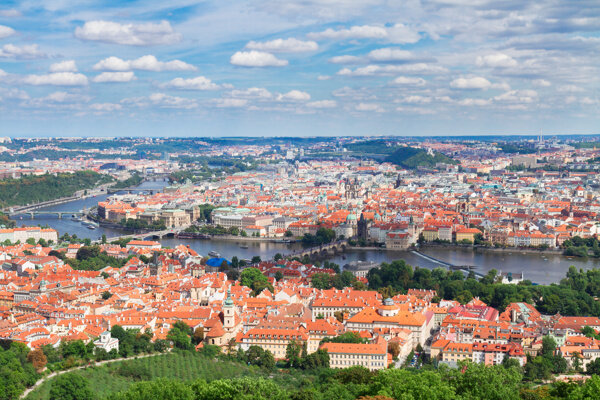布拉格城市风景