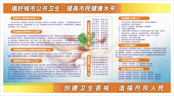 衛(wèi)生局創(chuàng)衛(wèi)宣傳欄