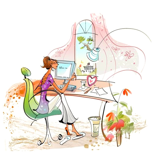 位圖插畫時(shí)尚插畫人物插畫插畫師免費(fèi)素材