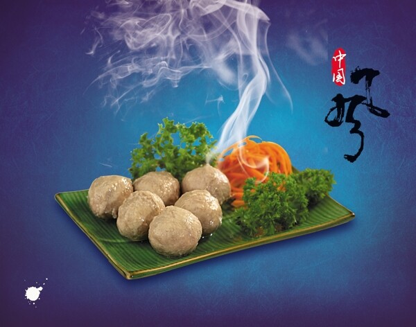 春傳統(tǒng)美食肉丸子牛肉丸