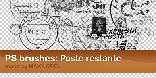 PS筆刷Poste